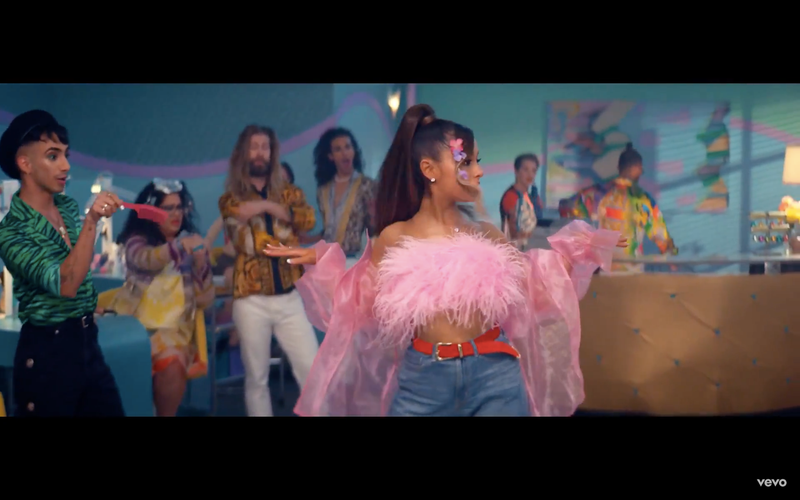 Illustration for article titled Ariana Grande's 'Thank U, Next' Video Tributes Millennial Teen Movies, Has a Message for Big Sean